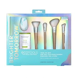 EcoTools Limited Edition Ready, Set, Glow Makeup Accessory & Cleansing Set